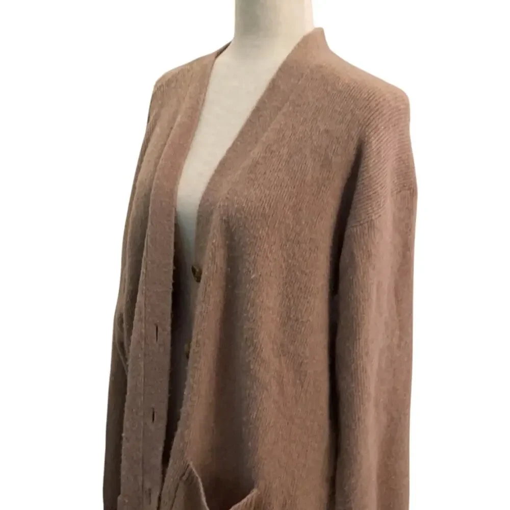 Super Cozy Long Ribbed Knit Duster Cardigan Oversized Sweater Blazer
